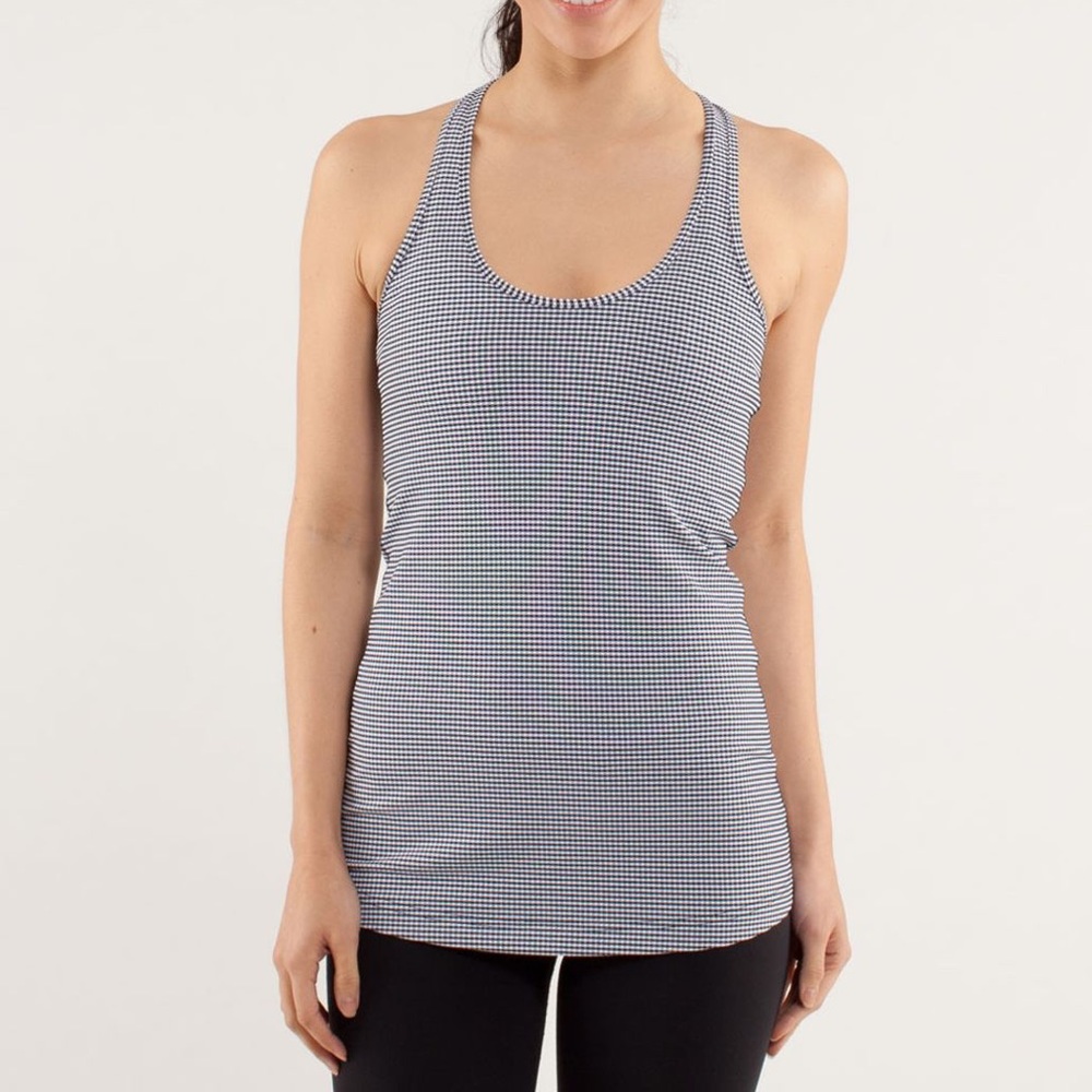 Lululemon Gingham Cool Racerback